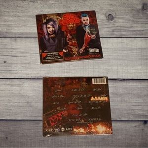 BOTDF Blood On The Dance Floor Bad Blood DELUXE CD Rare Scene Brokencyde DVD